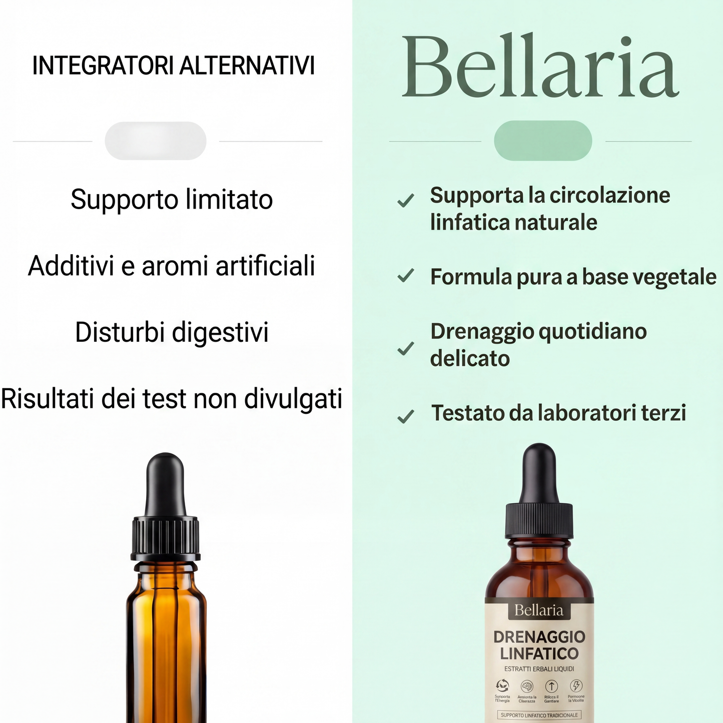 Bellaria™ - Gocce di Benessere per il Drenaggio Linfatico