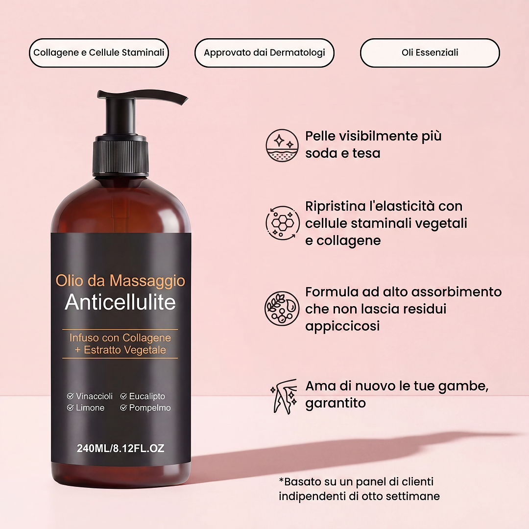 Bellaria™ Olio da Massaggio Anticellulite