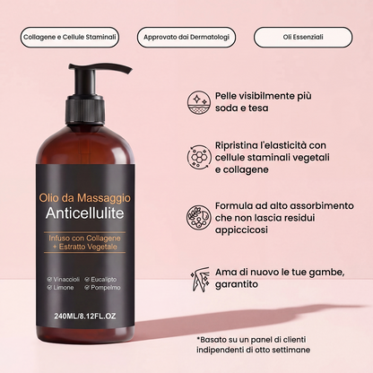 Bellaria™ Olio da Massaggio Anticellulite